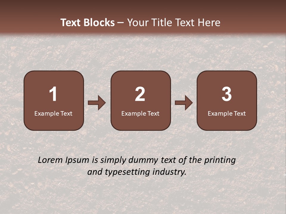 Healthy Grass And Soil Background Similar Available In My Portfolio PowerPoint Template