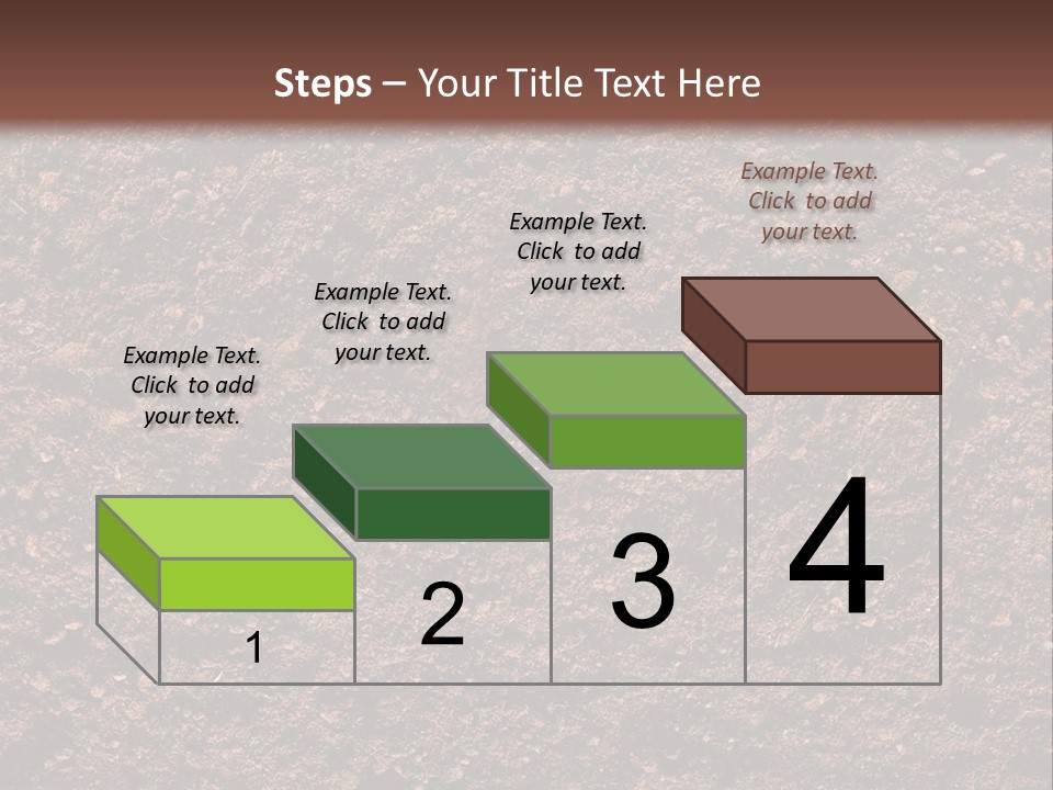 Healthy Grass And Soil Background Similar Available In My Portfolio PowerPoint Template