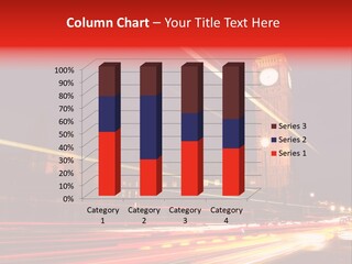 Night Shot Of Houses Of Parliament PowerPoint Template