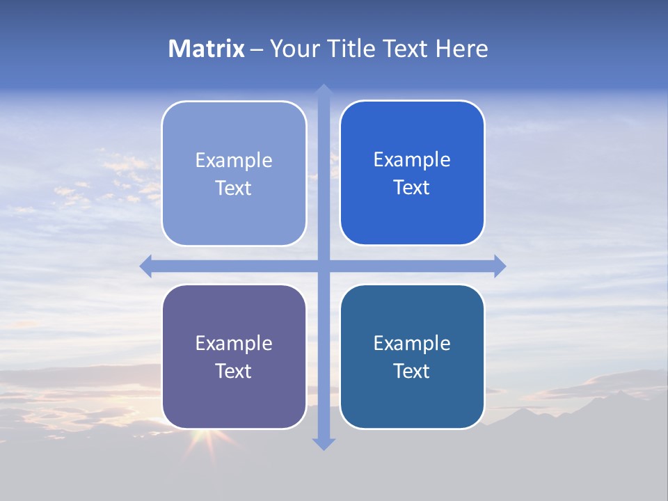 Pizza Margarita In A Frying Pan PowerPoint Template