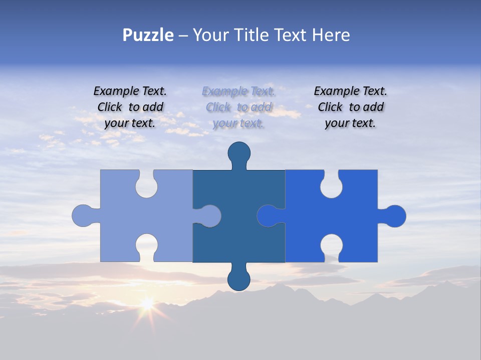 Pizza Margarita In A Frying Pan PowerPoint Template