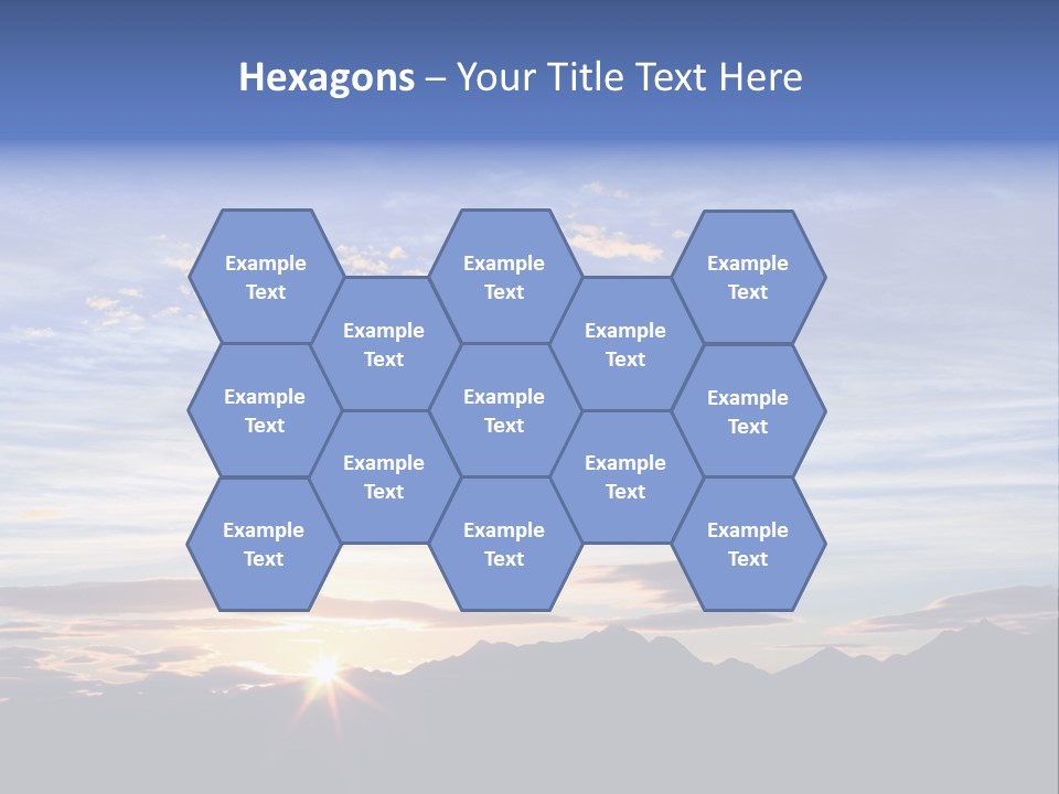 Pizza Margarita In A Frying Pan PowerPoint Template