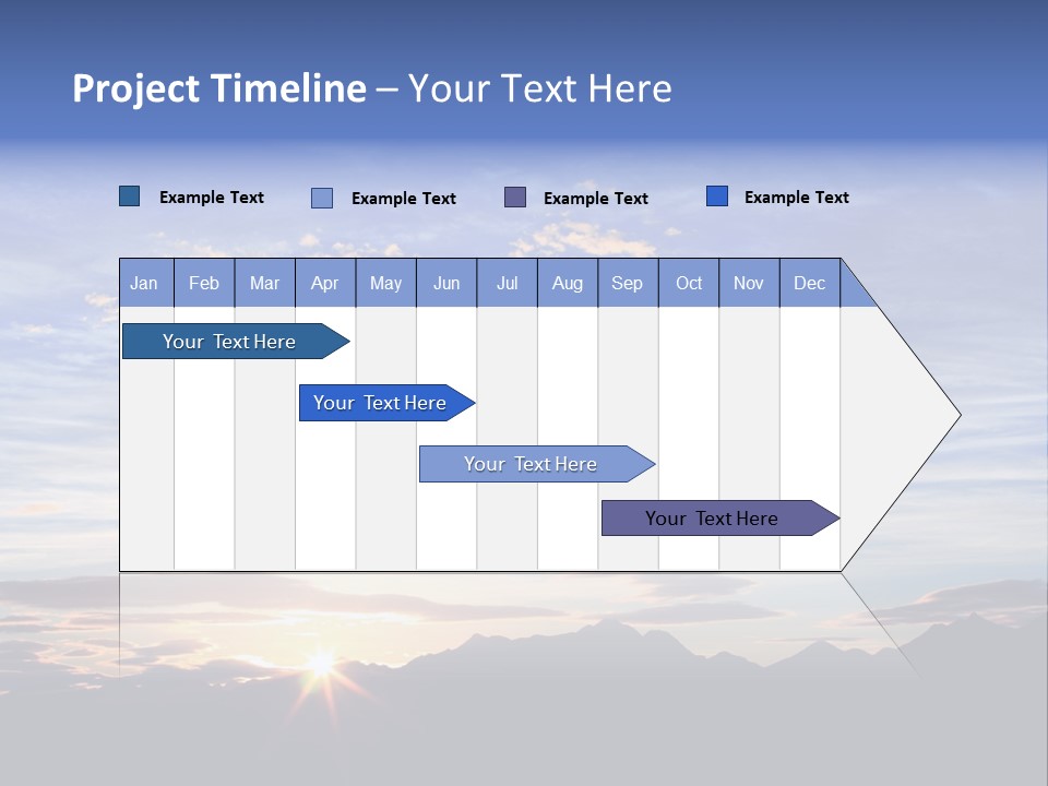 Pizza Margarita In A Frying Pan PowerPoint Template