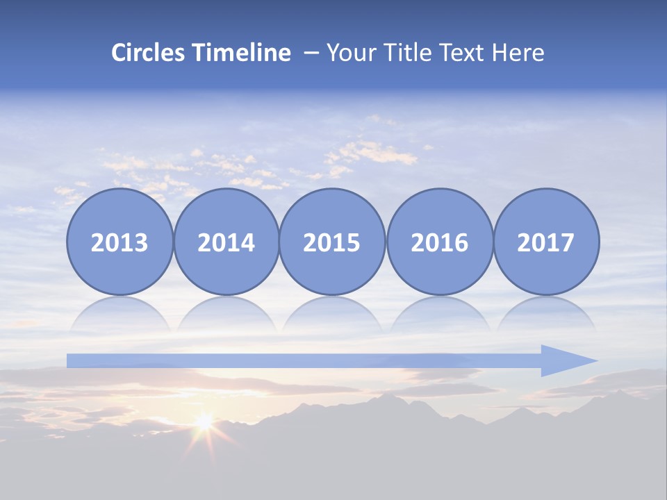 Pizza Margarita In A Frying Pan PowerPoint Template