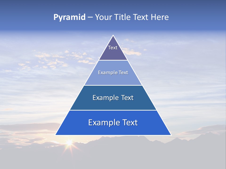 Pizza Margarita In A Frying Pan PowerPoint Template