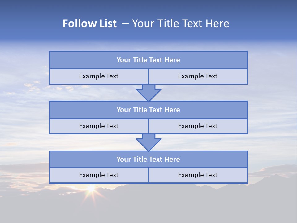 Pizza Margarita In A Frying Pan PowerPoint Template