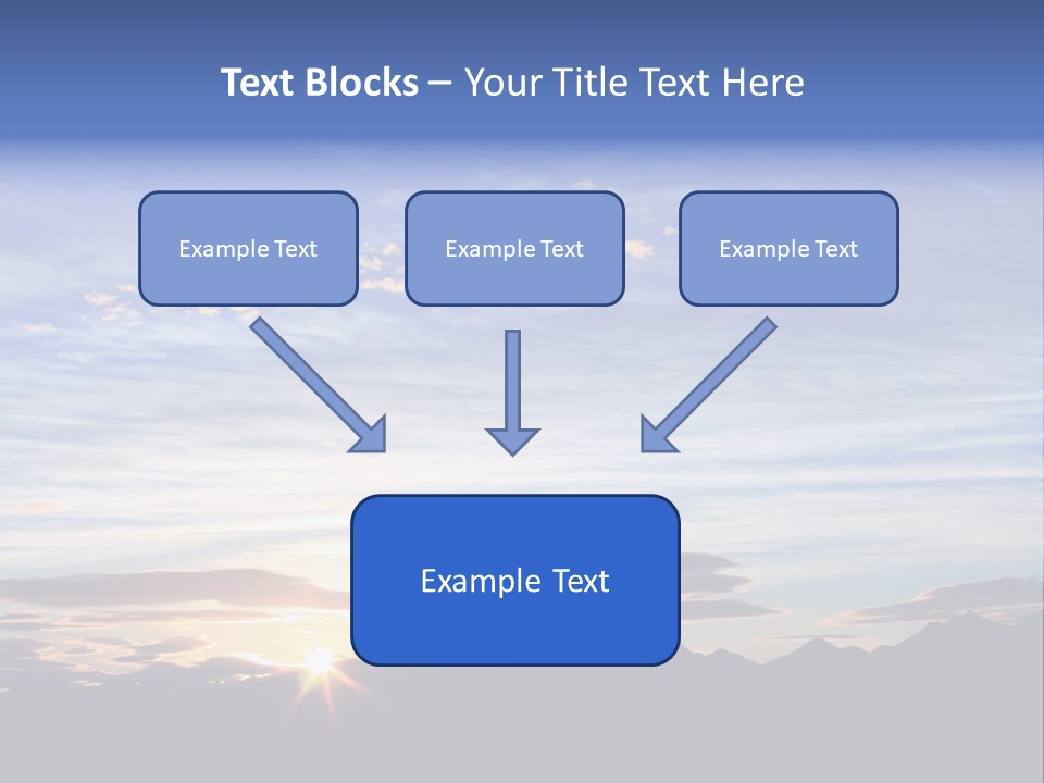 Pizza Margarita In A Frying Pan PowerPoint Template