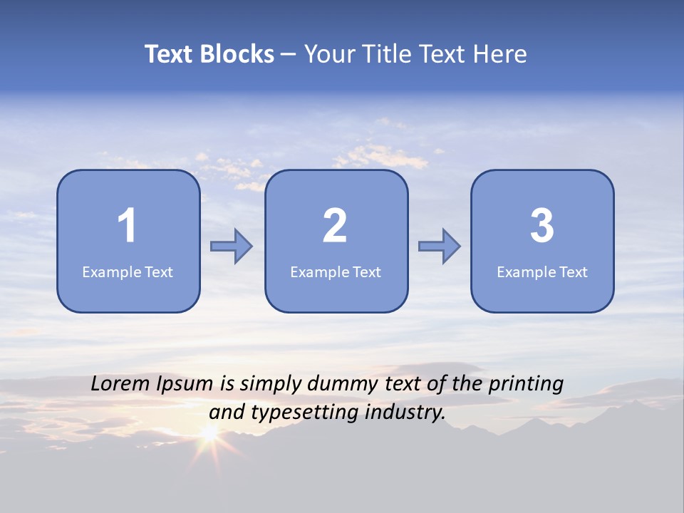 Pizza Margarita In A Frying Pan PowerPoint Template