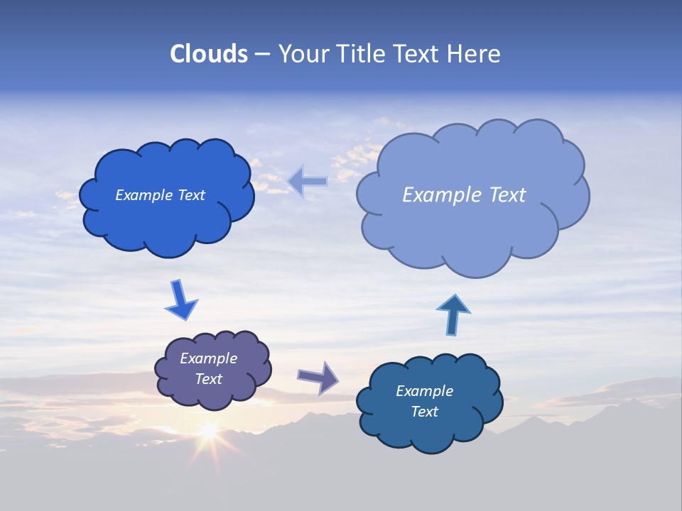 Pizza Margarita In A Frying Pan PowerPoint Template