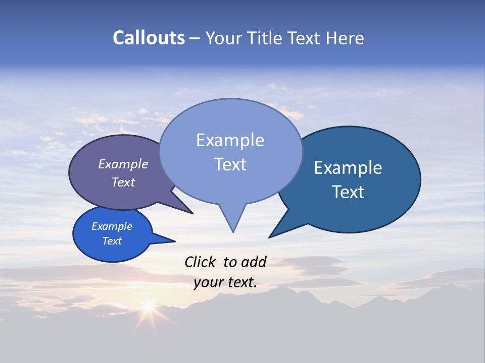 Pizza Margarita In A Frying Pan PowerPoint Template