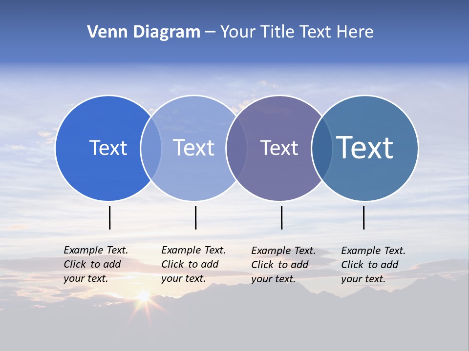 Pizza Margarita In A Frying Pan PowerPoint Template