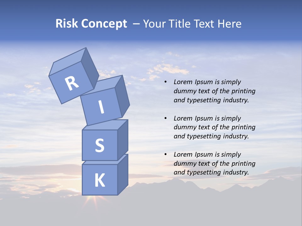 Pizza Margarita In A Frying Pan PowerPoint Template