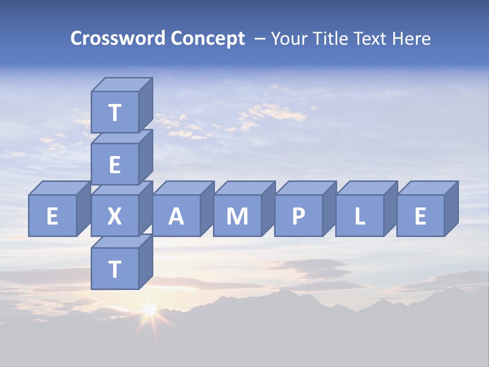 Pizza Margarita In A Frying Pan PowerPoint Template