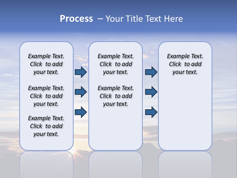 Pizza Margarita In A Frying Pan PowerPoint Template