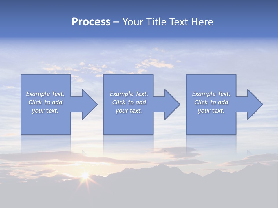 Pizza Margarita In A Frying Pan PowerPoint Template