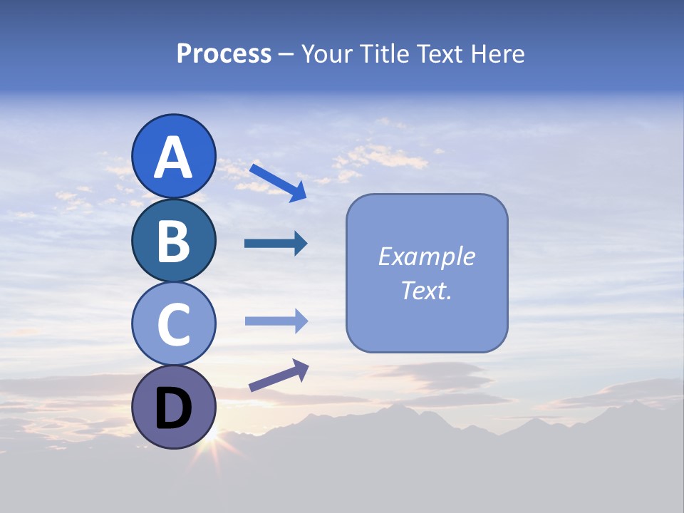 Pizza Margarita In A Frying Pan PowerPoint Template