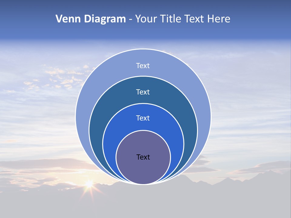 Pizza Margarita In A Frying Pan PowerPoint Template