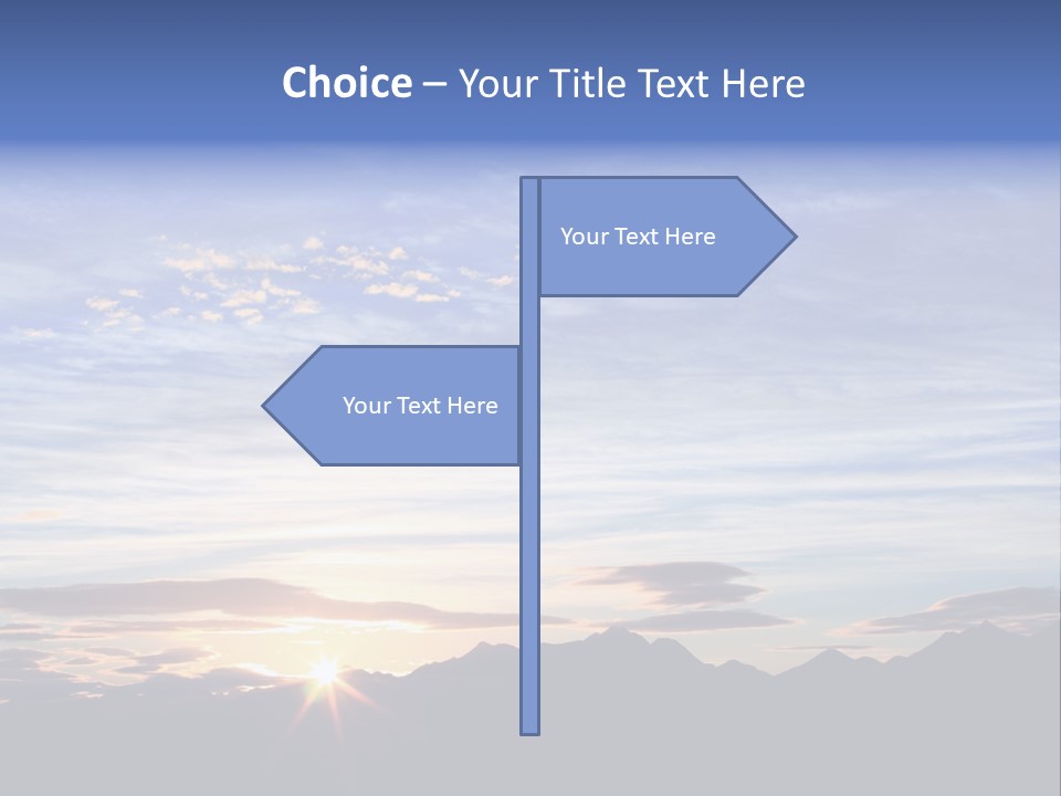 Pizza Margarita In A Frying Pan PowerPoint Template