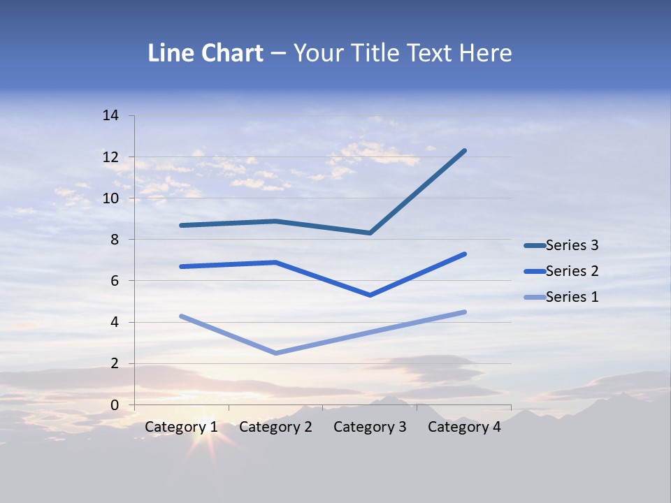 Pizza Margarita In A Frying Pan PowerPoint Template