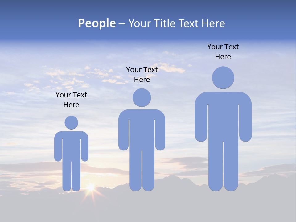 Pizza Margarita In A Frying Pan PowerPoint Template