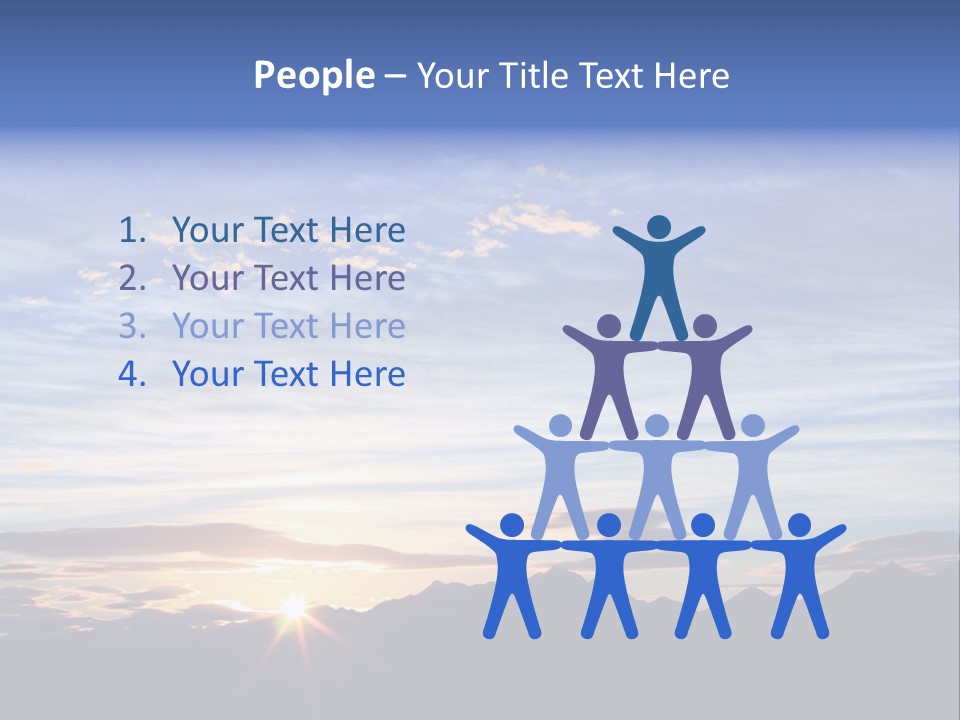 Pizza Margarita In A Frying Pan PowerPoint Template