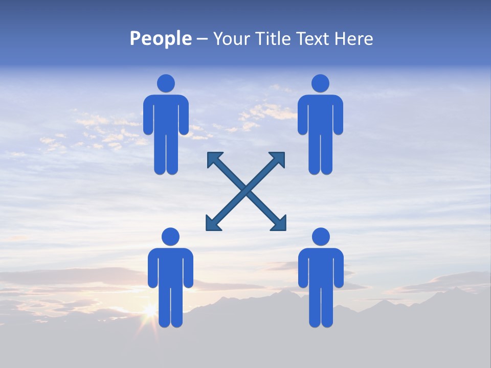 Pizza Margarita In A Frying Pan PowerPoint Template