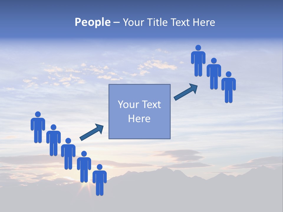 Pizza Margarita In A Frying Pan PowerPoint Template