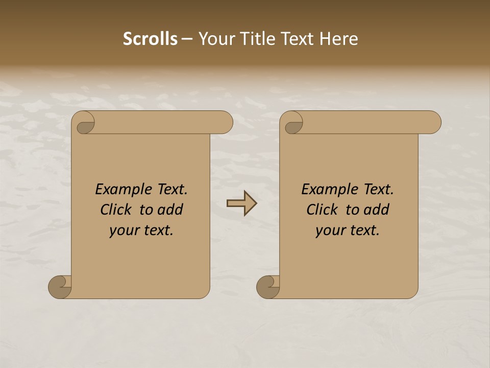 Pond Of Muddy Water Following A Flood PowerPoint Template