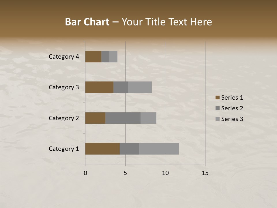 Pond Of Muddy Water Following A Flood PowerPoint Template