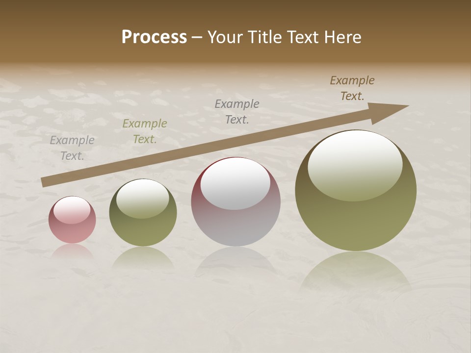 Pond Of Muddy Water Following A Flood PowerPoint Template