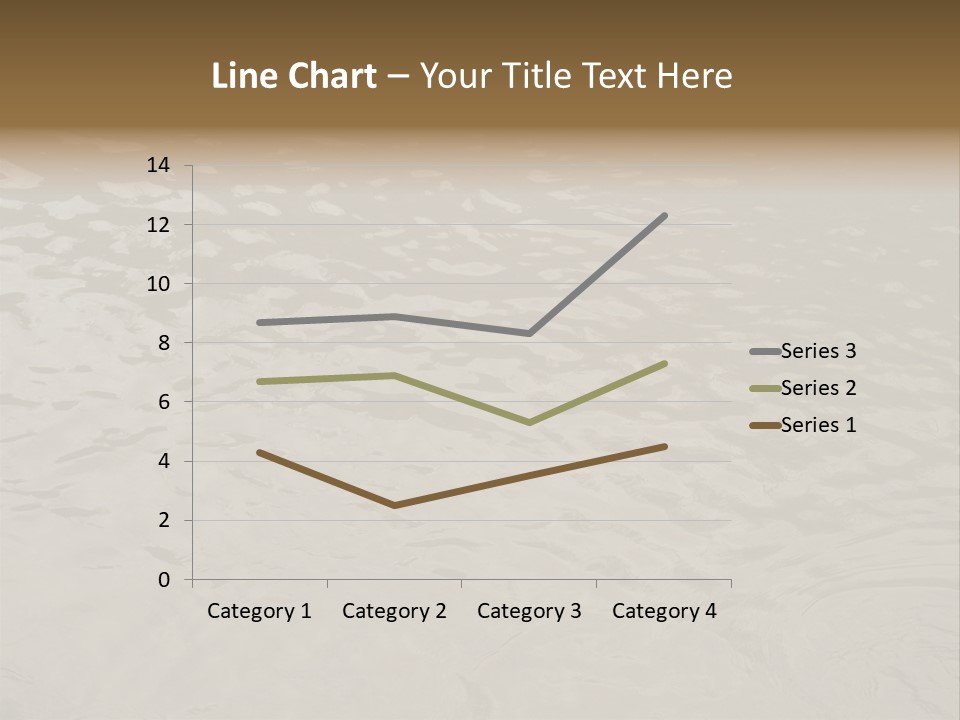 Pond Of Muddy Water Following A Flood PowerPoint Template