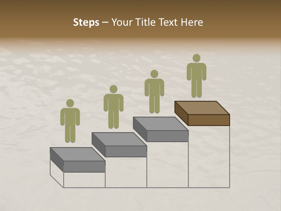 Pond Of Muddy Water Following A Flood PowerPoint Template
