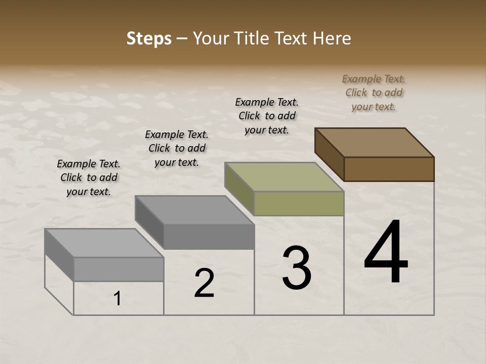 Pond Of Muddy Water Following A Flood PowerPoint Template