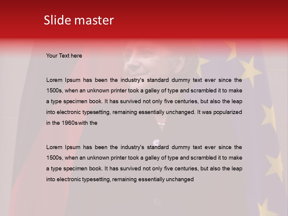 Berlin, February 18: German Chancellor Angela Merkel Smiles At The Reception For The Dilpomatic Corps In Berlin On February 18, 2008 PowerPoint Template