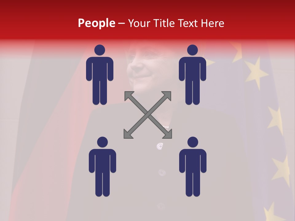 Berlin, February 18: German Chancellor Angela Merkel Smiles At The Reception For The Dilpomatic Corps In Berlin On February 18, 2008 PowerPoint Template