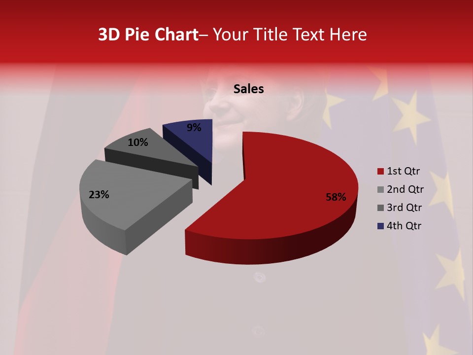 Berlin, February 18: German Chancellor Angela Merkel Smiles At The Reception For The Dilpomatic Corps In Berlin On February 18, 2008 PowerPoint Template