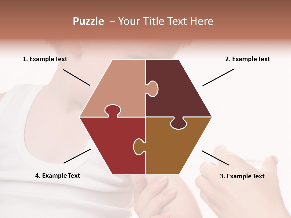 A Doctor Giving A Child An Injection PowerPoint Template