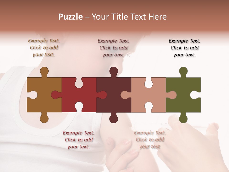 A Doctor Giving A Child An Injection PowerPoint Template