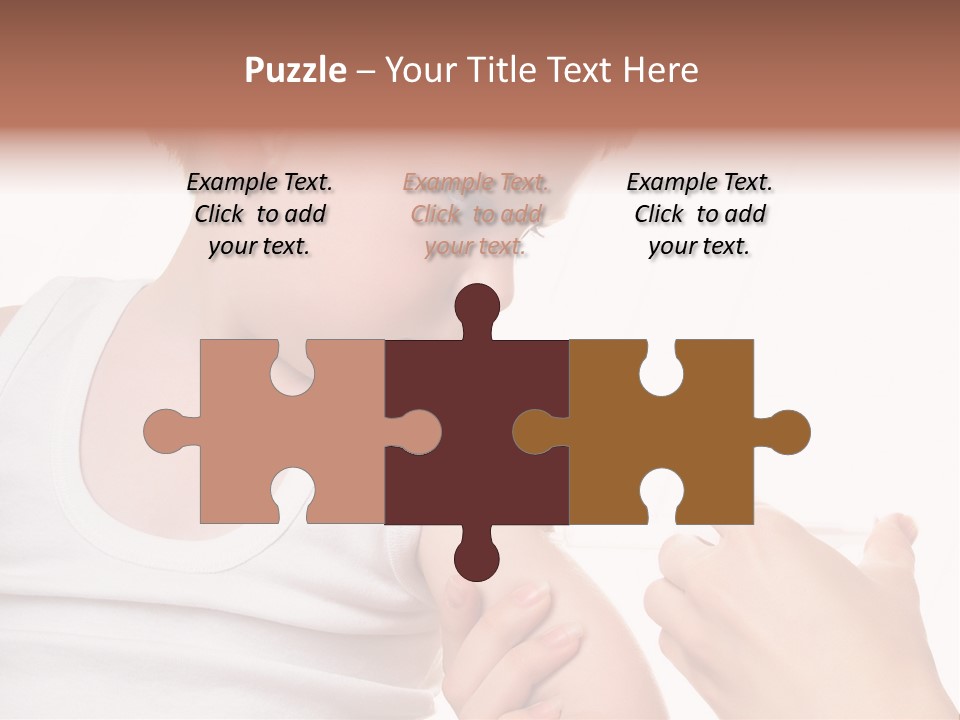 A Doctor Giving A Child An Injection PowerPoint Template