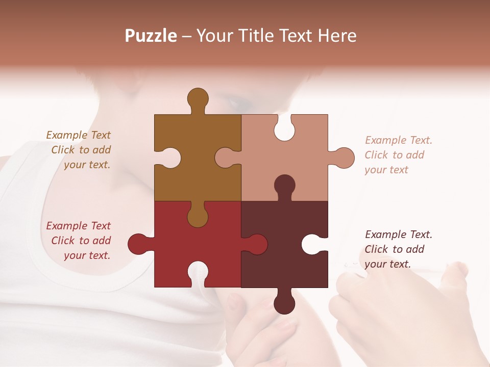 A Doctor Giving A Child An Injection PowerPoint Template