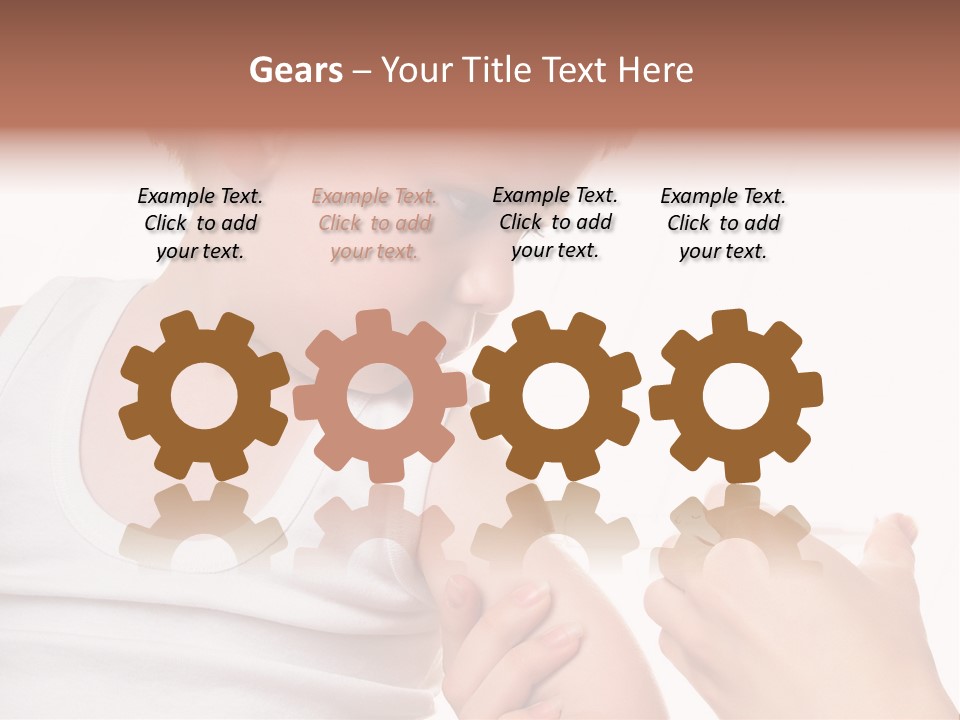 A Doctor Giving A Child An Injection PowerPoint Template