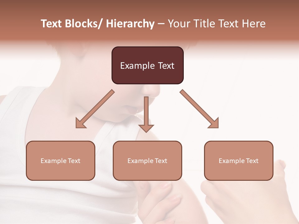 A Doctor Giving A Child An Injection PowerPoint Template
