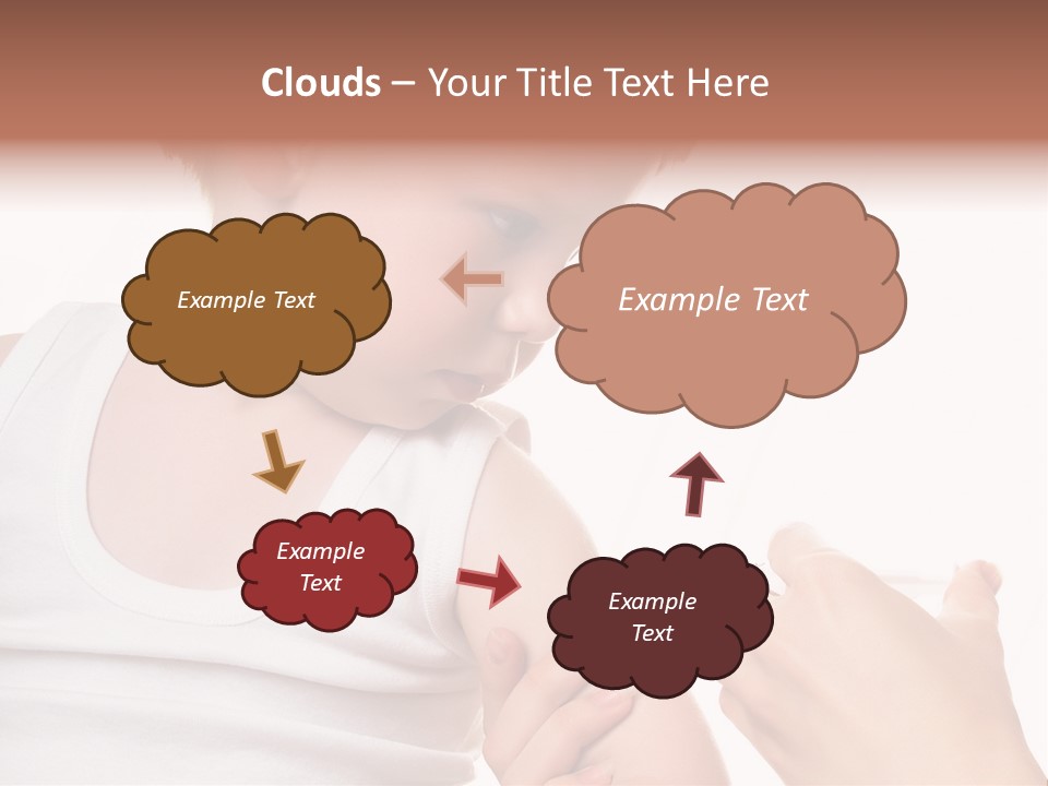 A Doctor Giving A Child An Injection PowerPoint Template