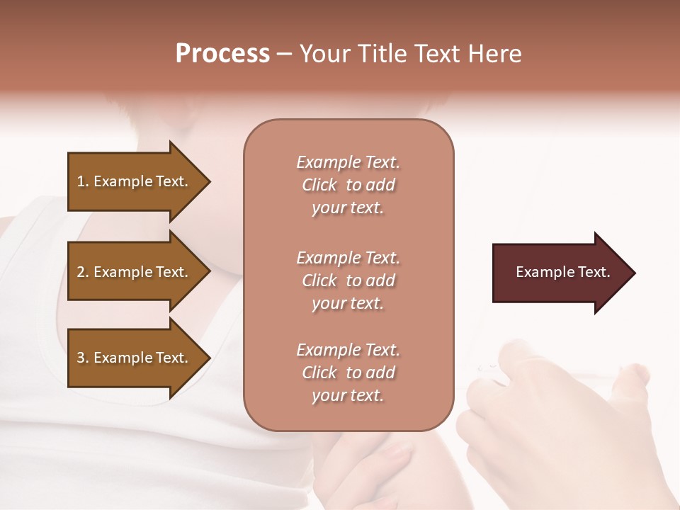 A Doctor Giving A Child An Injection PowerPoint Template