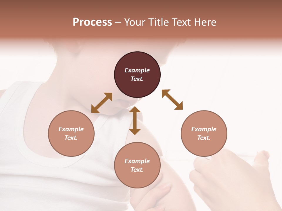 A Doctor Giving A Child An Injection PowerPoint Template