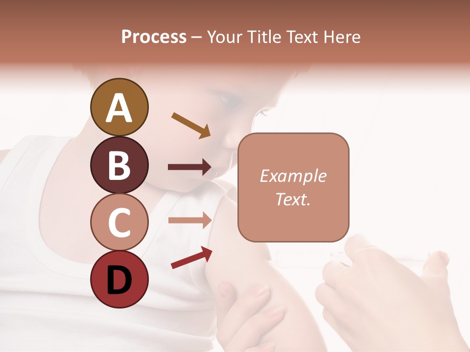 A Doctor Giving A Child An Injection PowerPoint Template