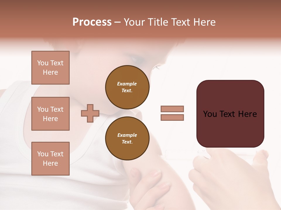 A Doctor Giving A Child An Injection PowerPoint Template