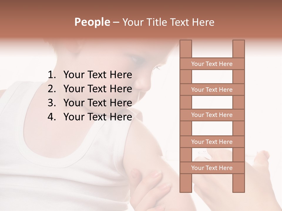 A Doctor Giving A Child An Injection PowerPoint Template