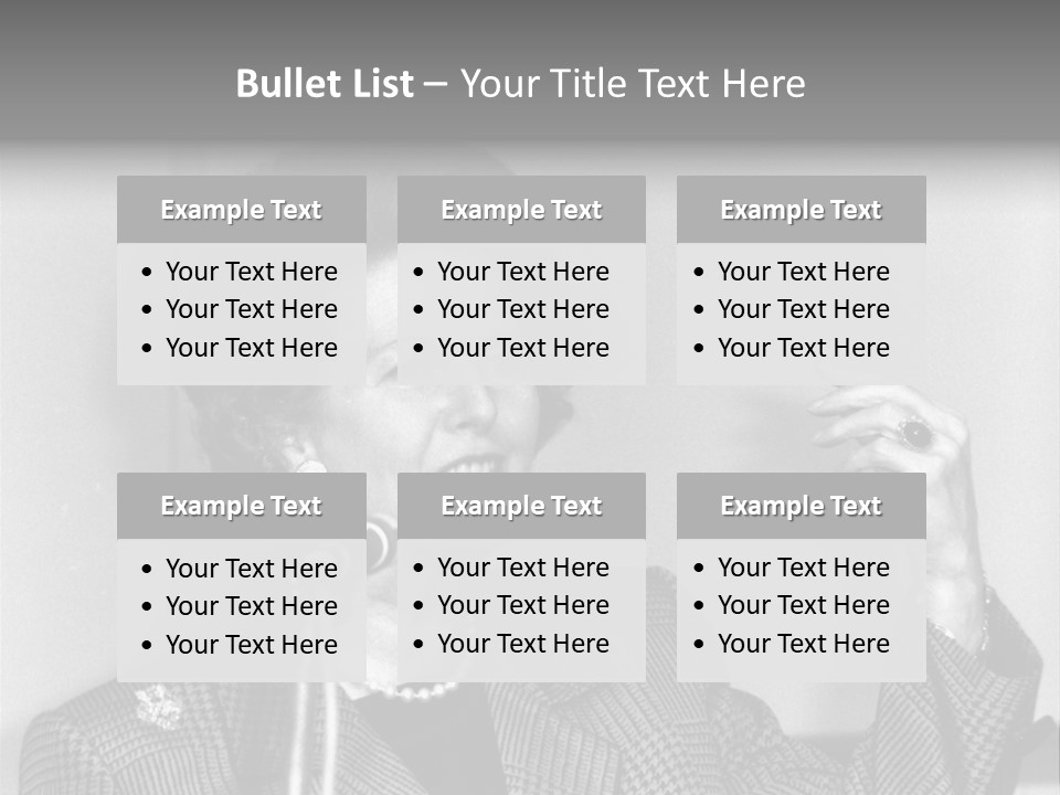London - July 1: Hon. Margaret Thatcher, British Prime Minister, Speaks On July 1, 1991 In London. She Was Prime Minister From 1979-1990. PowerPoint Template