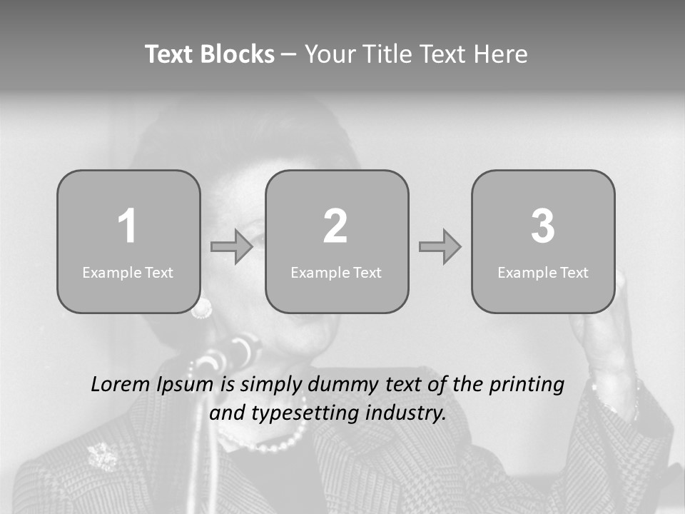 London - July 1: Hon. Margaret Thatcher, British Prime Minister, Speaks On July 1, 1991 In London. She Was Prime Minister From 1979-1990. PowerPoint Template